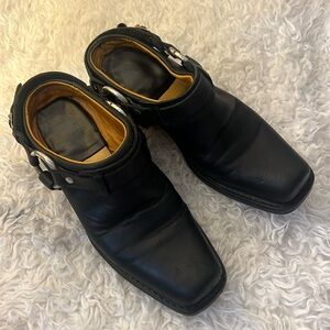 Frye Harness boots muleslide size women’s 8